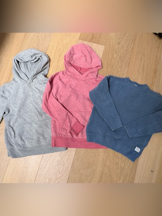 Crewcuts Other - Set of 3 sweaters: GAP Kids M, CrewCuts 10 and Zara 9